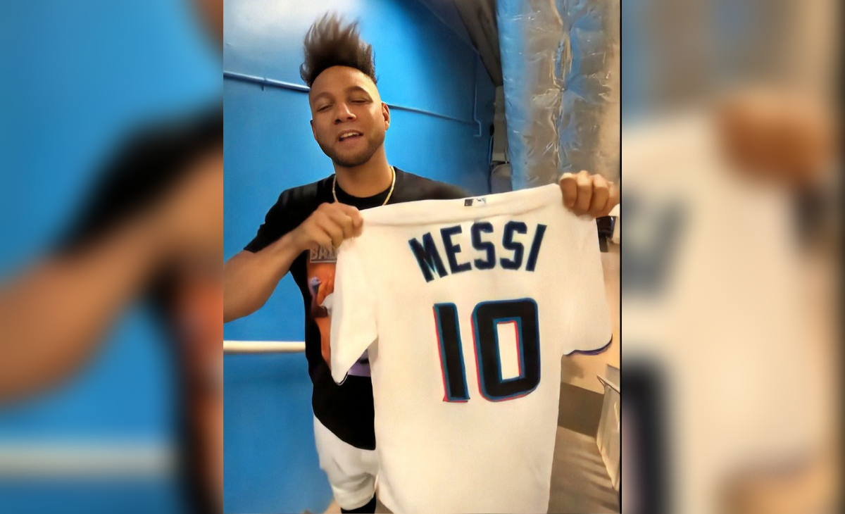 Yuli Gurriel desde los Marlins da la bienvenida a Messi en Miami