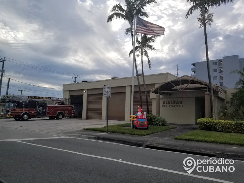 Bomberos de Hialeah atienden el nacimiento de un bebé adentro de la estación