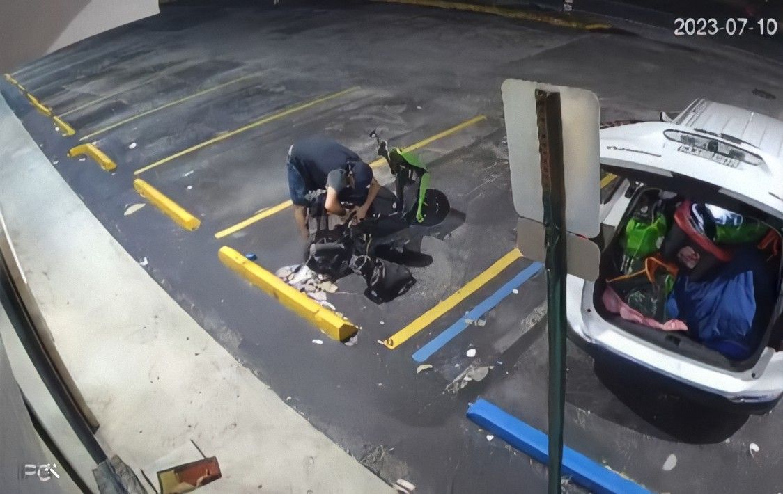 Desvalijan motorina en Miami el robo ocurrió en la conocida tienda El Rey de las Motos (2)