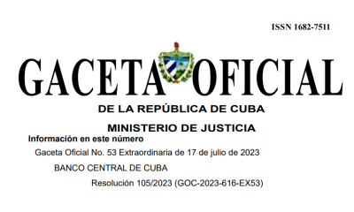 Gobierno autoriza a la Corporación Financiera Alto Cedro S.A a ejercer funciones de banco en Cuba
