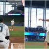 Yuli Gurriel recibe en los Marlins de Miami a Sergio Busquets que llega para acompañar a Messi