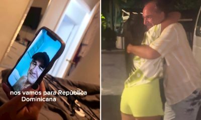 El emotivo reencuentro de la influencer cubana Hallel Genesis con su abuelo en Punta Cana 3