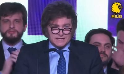 El libertario Javier Milei da la sorpresa y gana las elecciones presidenciales primarias en Argentina