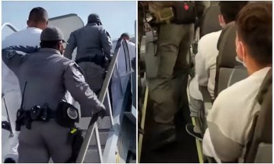 El quinto vuelo de deportación a Cub
