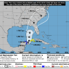 Emiten aviso de Ciclón Tropical ante intensas lluvias en el occidente cubano