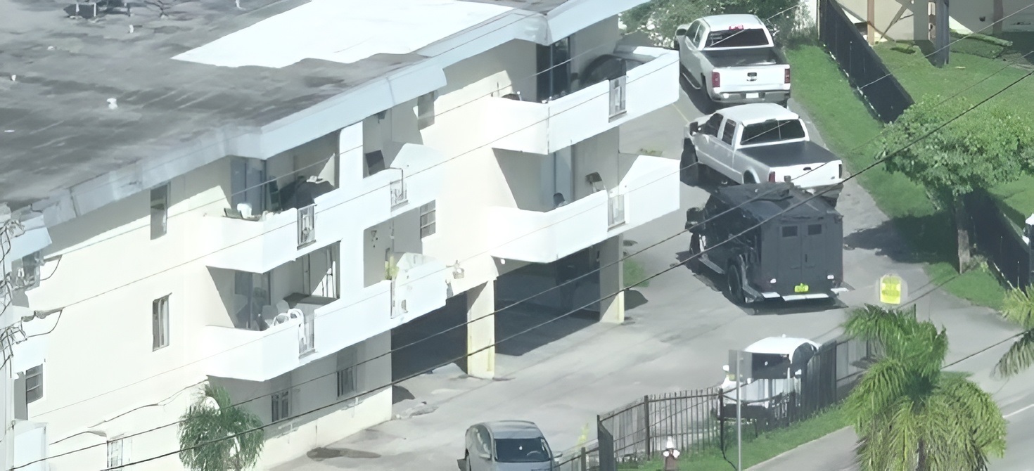 Equipo SWAT se moviliza en Hialeah por la sospechosa de un hombre armado