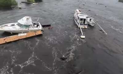 Huracán Idalia toca tierra en el noroeste Florida con vientos de categoría tres