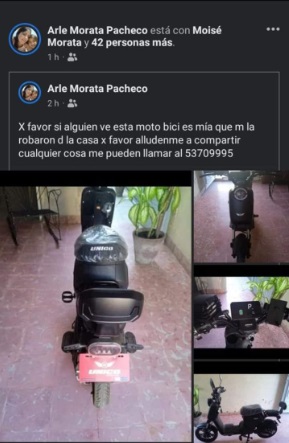 Ofrecen recompensa por pistas que permitan encontrar una motorina robada en Camagüey5