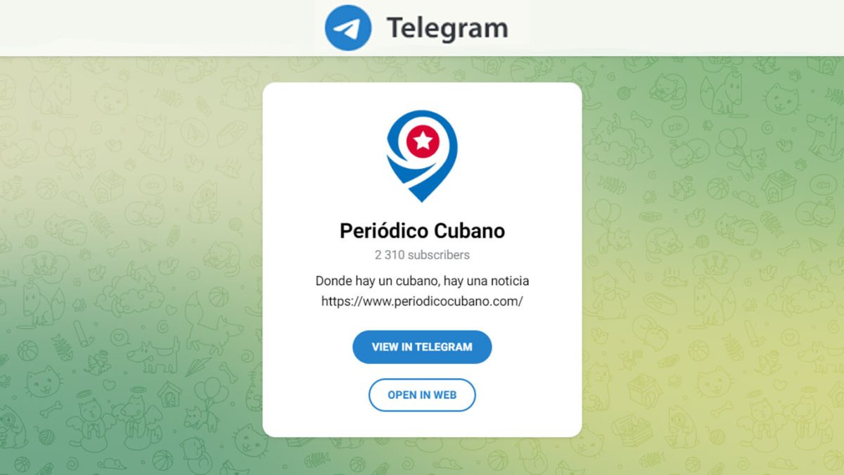 Síguenos en Telegram Periódico Cubano en Telegram