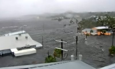 Reportan las primeras afectaciones del huracán Idalia en el noroeste de Florida