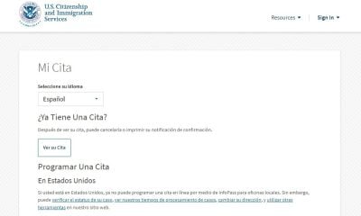 Solicitar una entrevista en USCIS