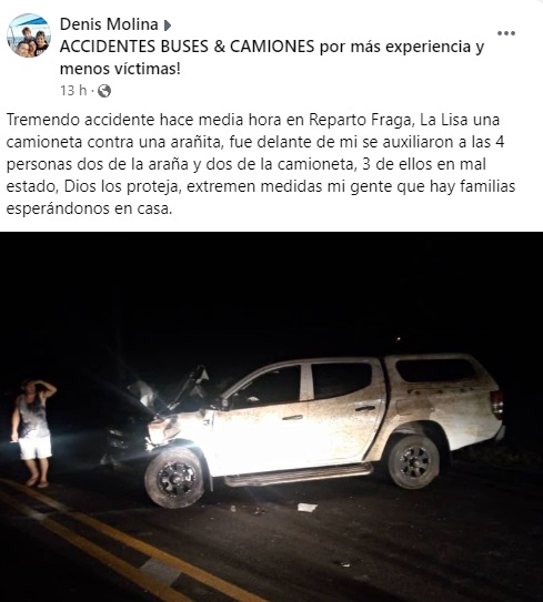 Trágico accidente de tránsito en La Lisa muere una persona y un caballo3