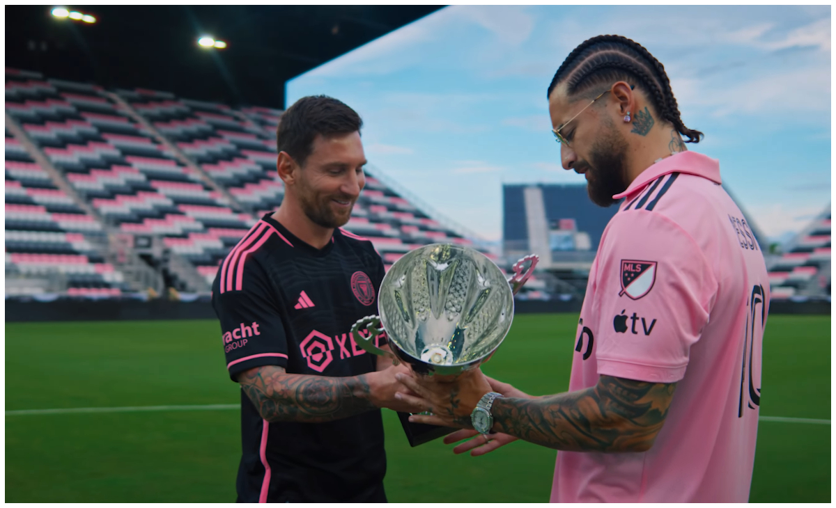 ¡No te lo pierdas! Messi debuta en el nuevo video de Maluma