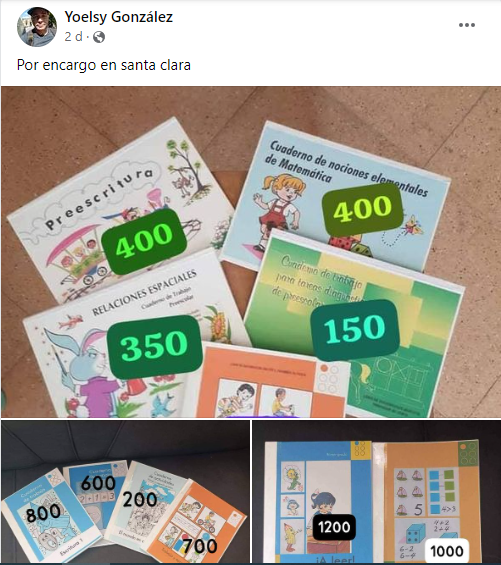 ¿Educación gratuita Padres cubanos deben comprar los libros de texto en el inicio del curso escolar2