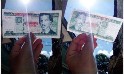 Denuncian la presunta circulación de billetes falsos de 500 pesos en Cuba