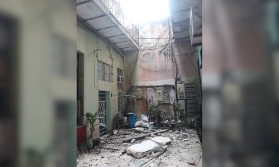 Desprendimiento de techo provoca la muerte de una persona en Centro Habana