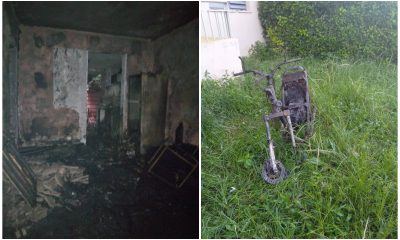 Joven cubana de Boyeros pierde todo en incendio provocado por moto eléctrica