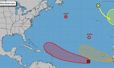 Onda tropical representa una amenaza para el Caribe y la península de Florida