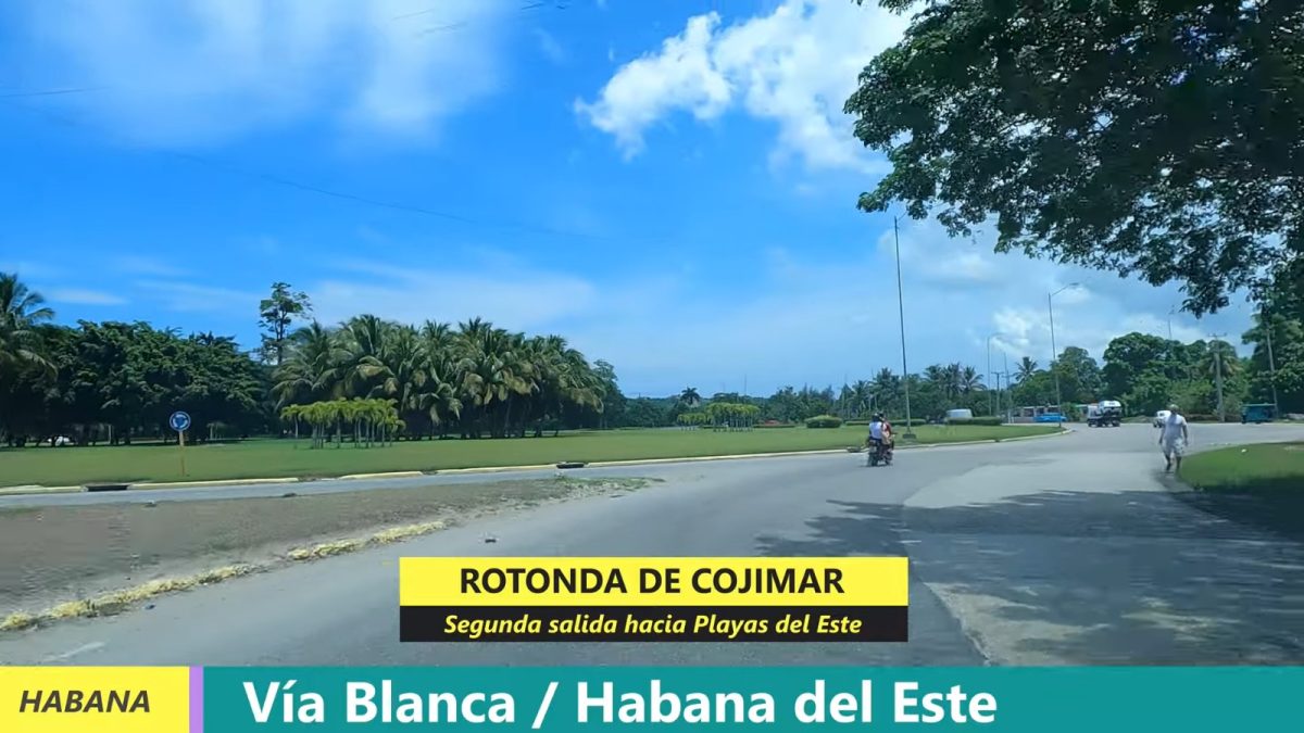 Rotonda de Cojímar en Habana del Este