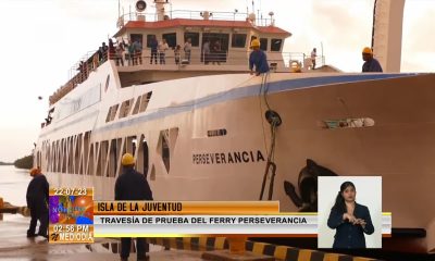 Suspenden “hasta nuevo aviso” las operaciones de ferry entre Nueva Gerona y Batabanó