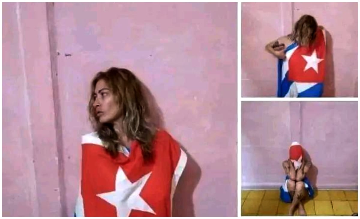 Activista Aniette González enfrentará juicio en octubre por sus fotos con la bandera