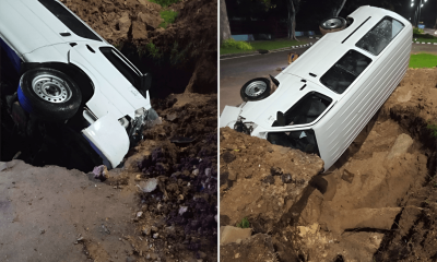 Accidente zanja de Aguas de La Habana