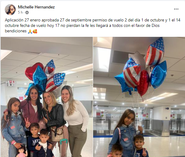 Cubana consigue aprobación del parole tras nueve meses de espera