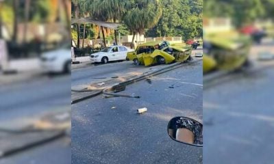 Joven pierde la vida en aparatoso accidente automovilístico ocurrido en La Habana