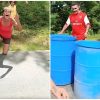 Madres en Maisí bloquean carretera por falta de agua y comida en su localidad (1)