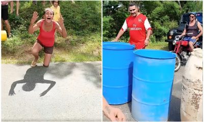 Madres en Maisí bloquean carretera por falta de agua y comida en su localidad (1)