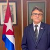 Miguel Ángel Moreno Carpio, cónsul de la embajada de Cuba en México ofrece actualización del estado de los migrantes cubanos. (Captura de pantalla: Minrex - Twitter)