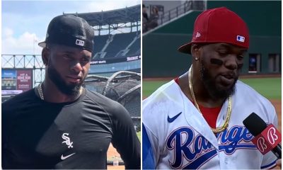 Peloteros cubanos Adolis García y Luis Robert son nominados al Guante de oro en la MLB