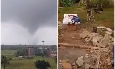 Tornado arrasa en Playa Baracoa “fueron 20 minutos de terror”