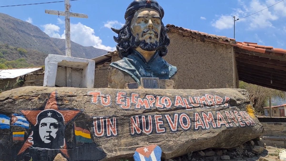 Tumba del Che en Bolivia