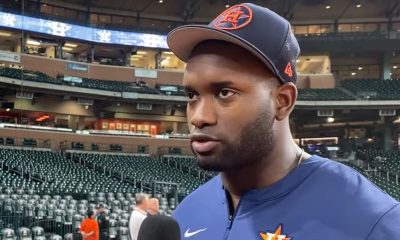 Yordan Álvarez rompe récords para cubanos en los play off de la MLB