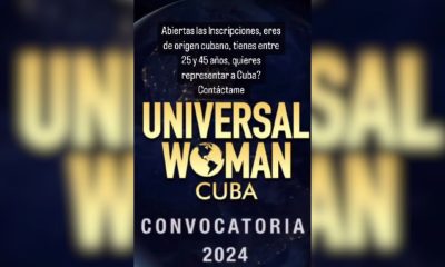 Abierta la convocatoria para el certamen de belleza Universal Woman Cuba 2024