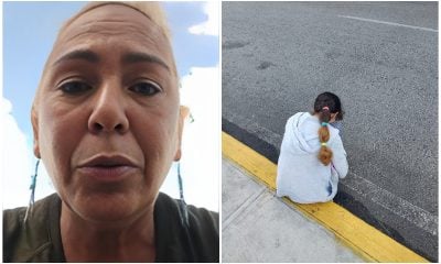 Abuela cubana se planta en el aeropuerto de La Habana al no poder llevar a su nieta a EEUU