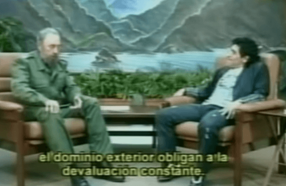 Entrevista de Maradona a Fidel Castro