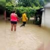 Evacuados e inundaciones en el oriente cubano por intensas lluvias