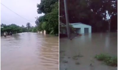 Intensas lluvias provocan inundaciones en Holguín y Las Tunas