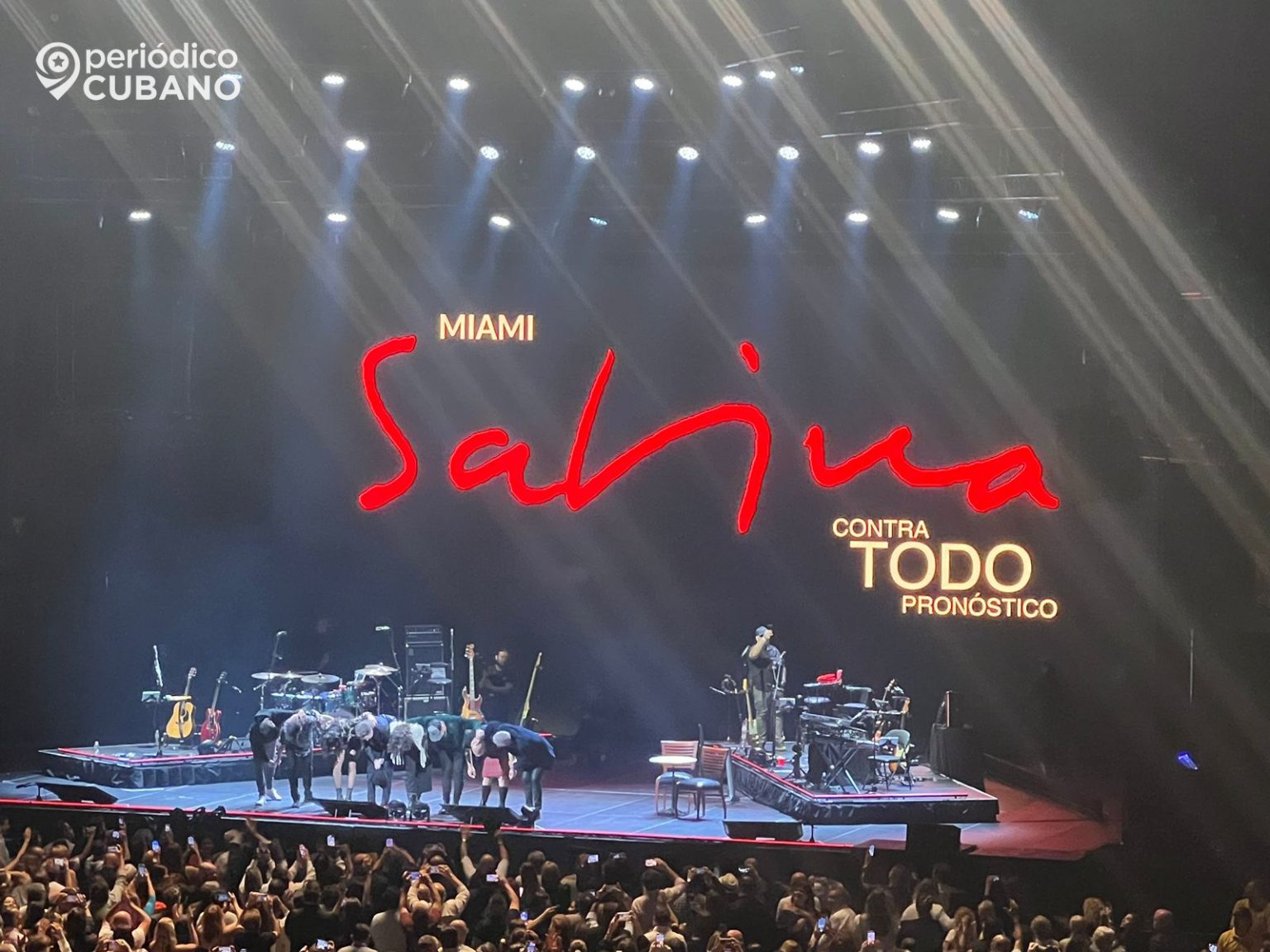 Joaquín Sabina dedica su concierto en Miami a Pablo Milanés