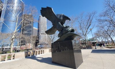 Memorial de la Costa Este de la Segunda Guerra Mundial en Battery Park, Nueva York