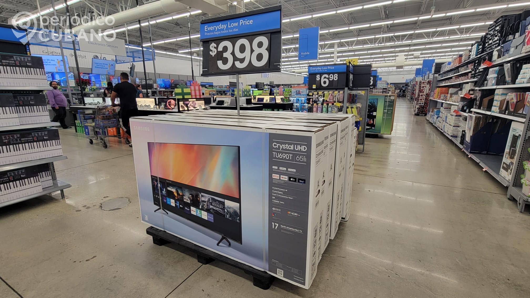 Ofertas del Black Friday Walmart vende TV de 55 plg por menos de 250 dólares (Foto: Periódico Cubano)