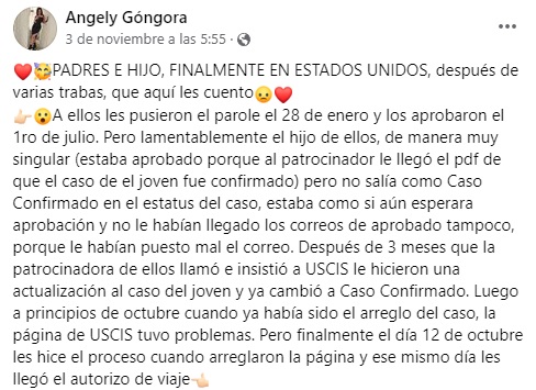 Padre cubano e hijo enfrentan inesperado obstáculo en la aplicación del parole humanitario