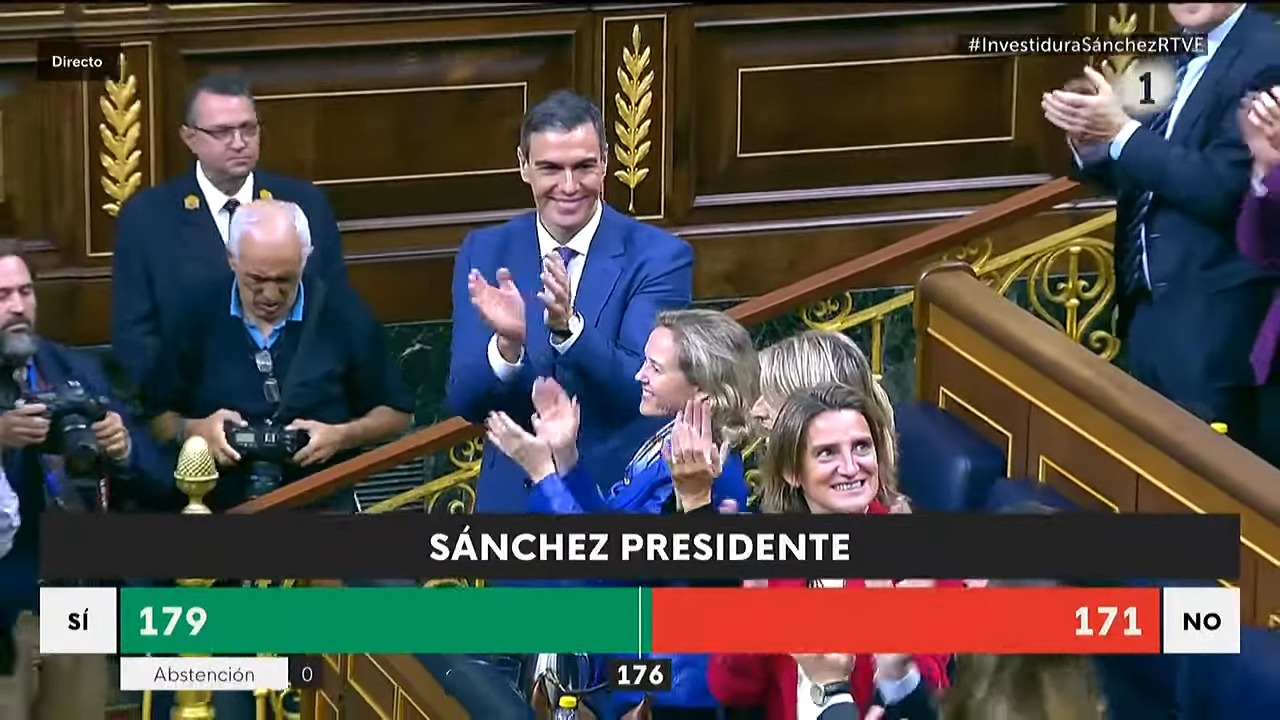 Reeligen al socialista Pedro Sánchez como presidente de España ¿qué pasará con la Ley de Nietos