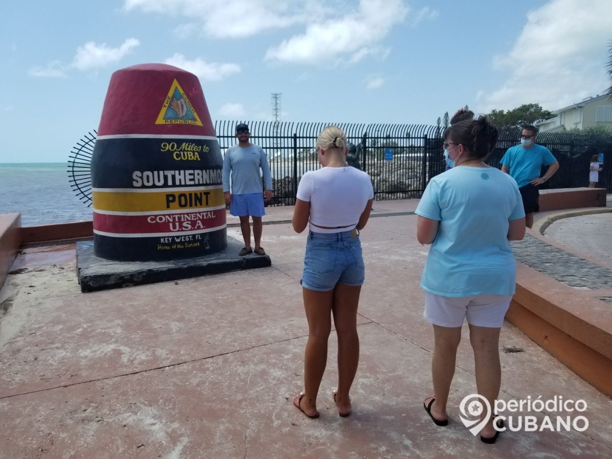 Se busca a un hombre por ocasionar daños en la icónica boya de las 90 millas a Cuba 4