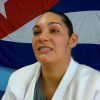 Sheila Hernández para judoca cubana