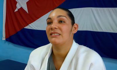 Sheila Hernández para judoca cubana