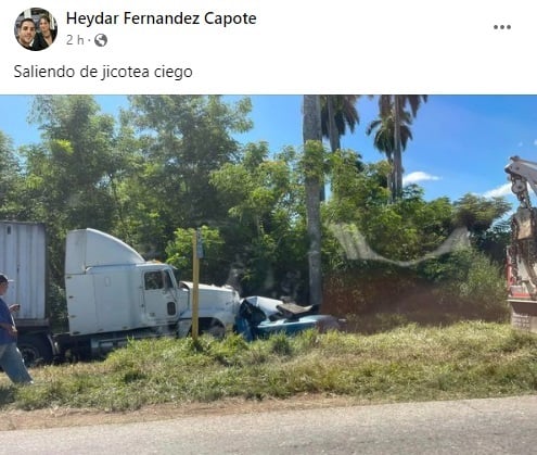 Una persona fallecida en accidente de tránsito ocurrido en Ciego de Ávila9
