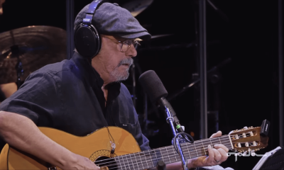 Silvio Rodríguez en el teatro Martí, de La Habana, Cuba.